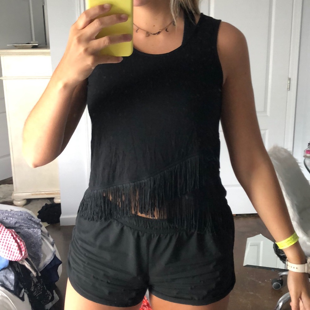 cute black tank